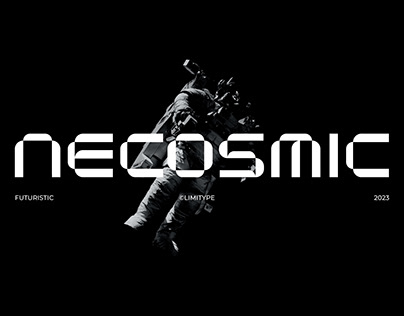 Necosmic - Futuristic Font