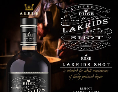 Social Media Imagery for A.H. Riise's Lakrids