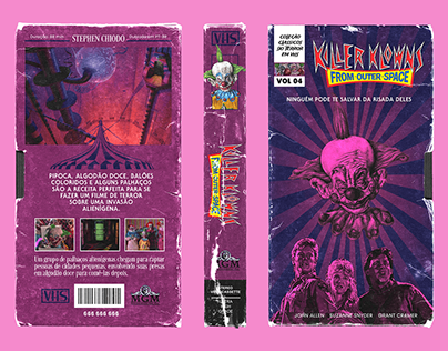 capas VHS VOL 4 KLOWNS