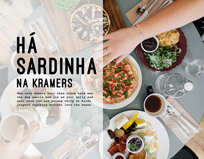 Kramers Pizza - Responsive website