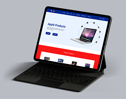 Laptop Landing Page | UX|UI Design | Web Design | Figma