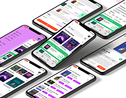 Ebook app store concept