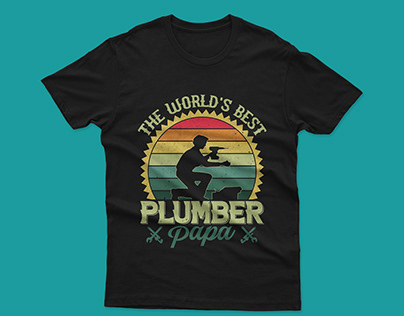 Plumber T-Shirt Design