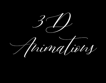 3D Animations