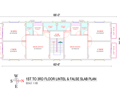 Floor plan design 1st to 3rd floor
