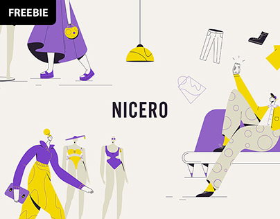 Free Download: Nicero Vector Characters