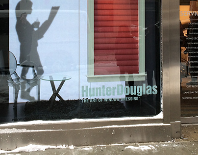 Hunter Douglas Window display