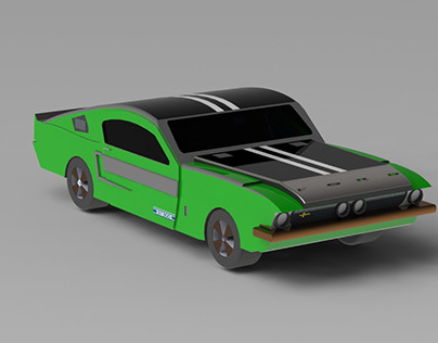 Ford Shelby GT-500 Simple Design