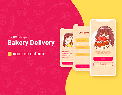 UI/UX - Bakery Mobile App