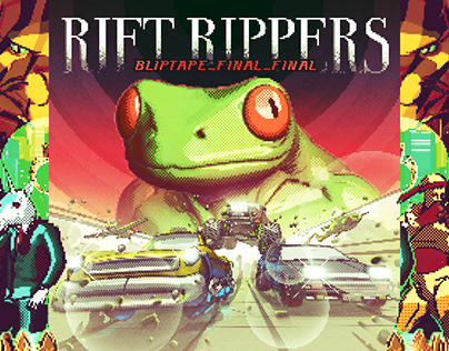 Rift Rippers | Pixel Art & Chiptune Animated Mixtape