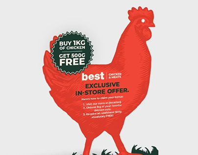 Print Media Design Ideas - Japfa Best Chicken & Meats