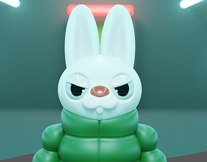 Personaje "Rabbit" 3D