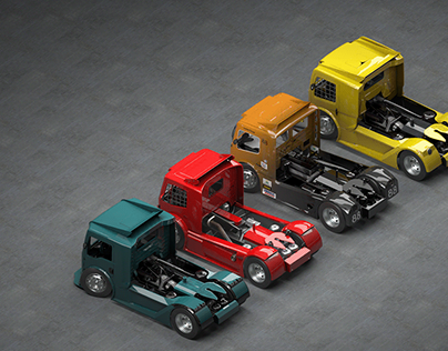 Copa Truck - Modelos 3D