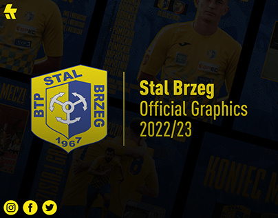 Project thumbnail - Stal Brzeg 2022/23 Official Graphics