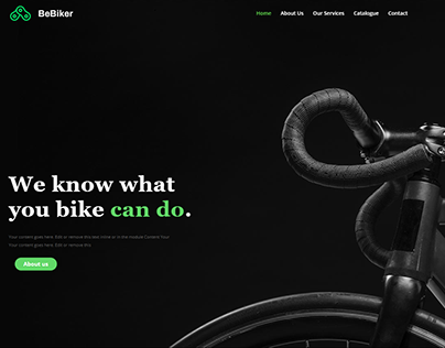 Create a website for Bike Or Cycle