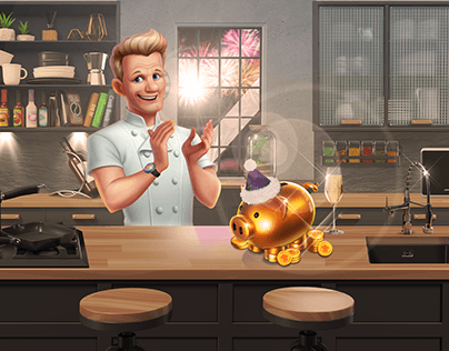 Gordon Ramsay Chef Blast - In Game Events