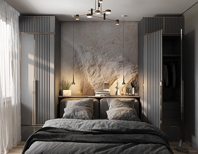 Bedroom - brutal design!
