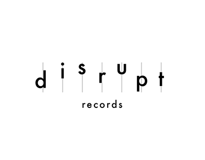 Disrupt Records Logo and Branding