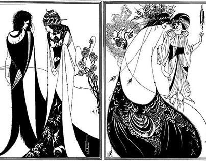 A mini collection inspired by Aubrey Beardsley