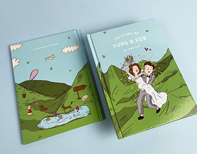 The Story of Yung & Kor - Book Illustration