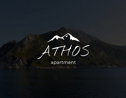 Athos Apartment Logo Design.