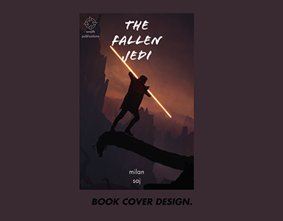 The fallen jedi book cover concept.