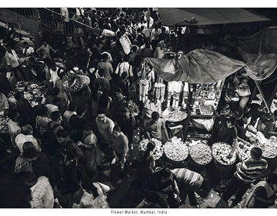The Flower Market,   Dadar,Mumbai.