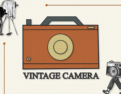 Vintage Camera- A Surface Design Project