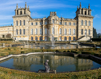 Old Mansions in England - Blenheim Palace