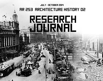 Architecture History Journal (Infographic presentation)