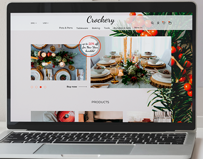 Crockery - online store /E-commerce