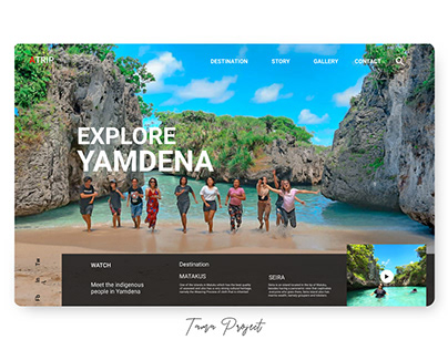 Landing page - Explore Yamdena