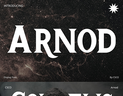 Arnod Serif | Free Font