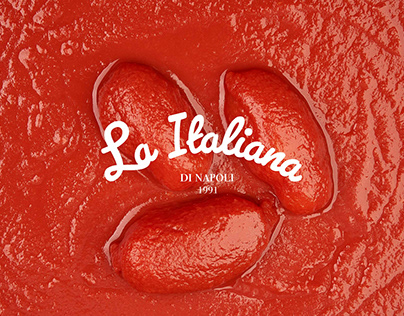 La Italiana - Packaging and character design