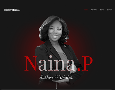 Naina P Book Author and Writer Website Design