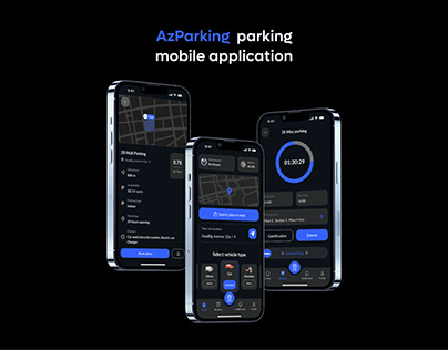 Parking Mobile Application | UX/UI Case Study