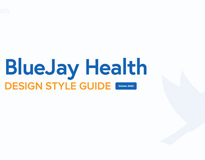 BlueJay Health Design Style Guide