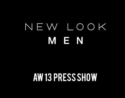 New Look Menswear AW 13 Press Show