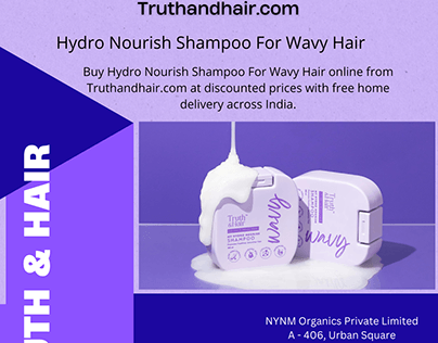 Hydro Nourish Shampoo For Wavy Hair