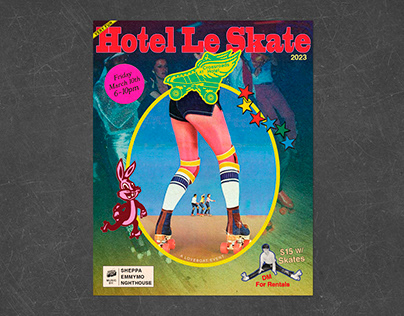 Hotel Le Skate Poster