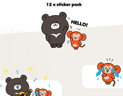 Cute sticker pack