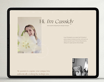 Cassileigh Photography Brand & Website