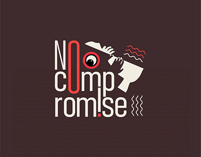 No Compromise | College Fest Logo