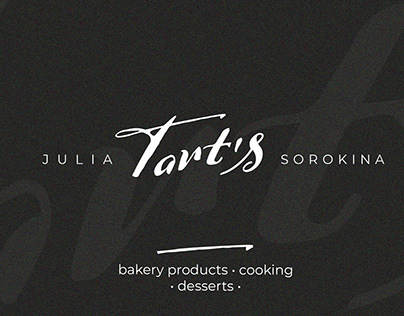 Tart's logo for a pastry chef