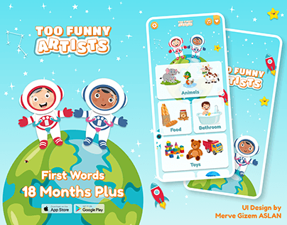 Flashcard App for Kids - Toddler Game Design