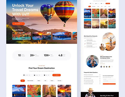 Wordpress Travel Website Design