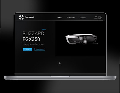 Buzzard - concept store webdesign