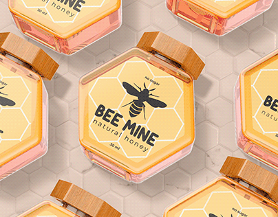 Bee Mine Logobook and Packaging design