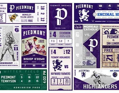 Piedmont Baseball Tickets