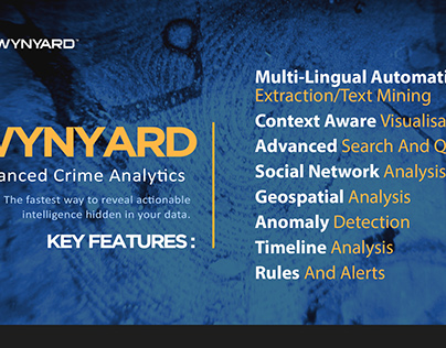 Key Features of Wynyard Advanced Crime Analytics Tool